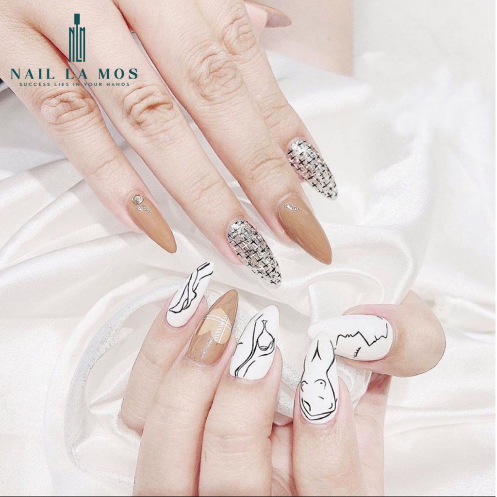 Cọ nét Aifer chính hãng - Cọ nét gel vẽ móng chuyên dụng