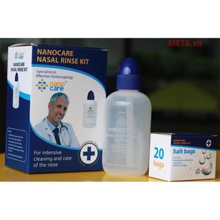 Bình rửa mũi nanocare
