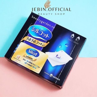 Bông tẩy trang silcot đắp dưỡng,silcot miếng đôi 40 miếng 1 hộp