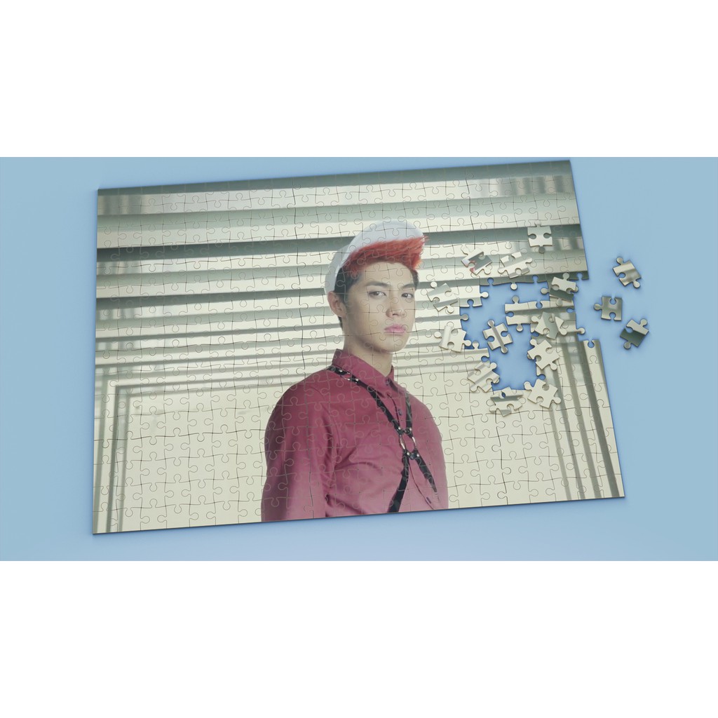 Tranh ghép hình Ca sĩ nhiều kích thước -Tranh ghép hình Noo Phước Thịnh - NPT31 - Nhận in hình tranh