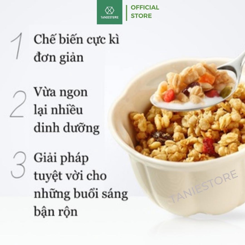 Date T04/2024 Ngũ cốc Calbee ngũ cốc hoa quả Nhật Bản tốt cho sức khỏe Túi 750gr, 380G