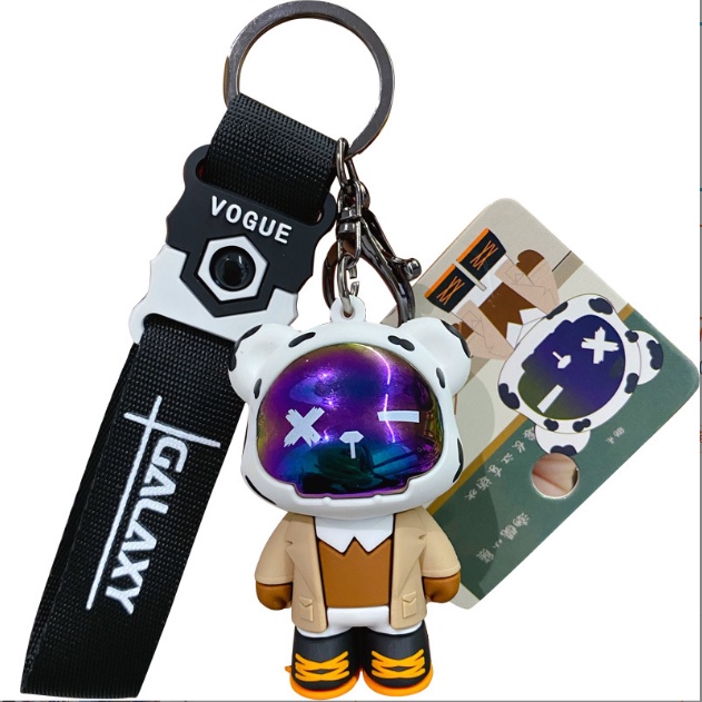 Móc Khóa Cao Cấp Hình Kaws Mặt Đen Cute phụ kiện Túi Xách dễ thương -Minkey