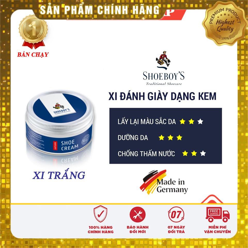 [HÀNG CAO CẤP] Xi đánh giày màu trắng nhập khẩu từ Đức dạng kem shoeboy's Sr03