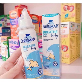 Muối biển xịt mũi Sterimar cá heo Pháp