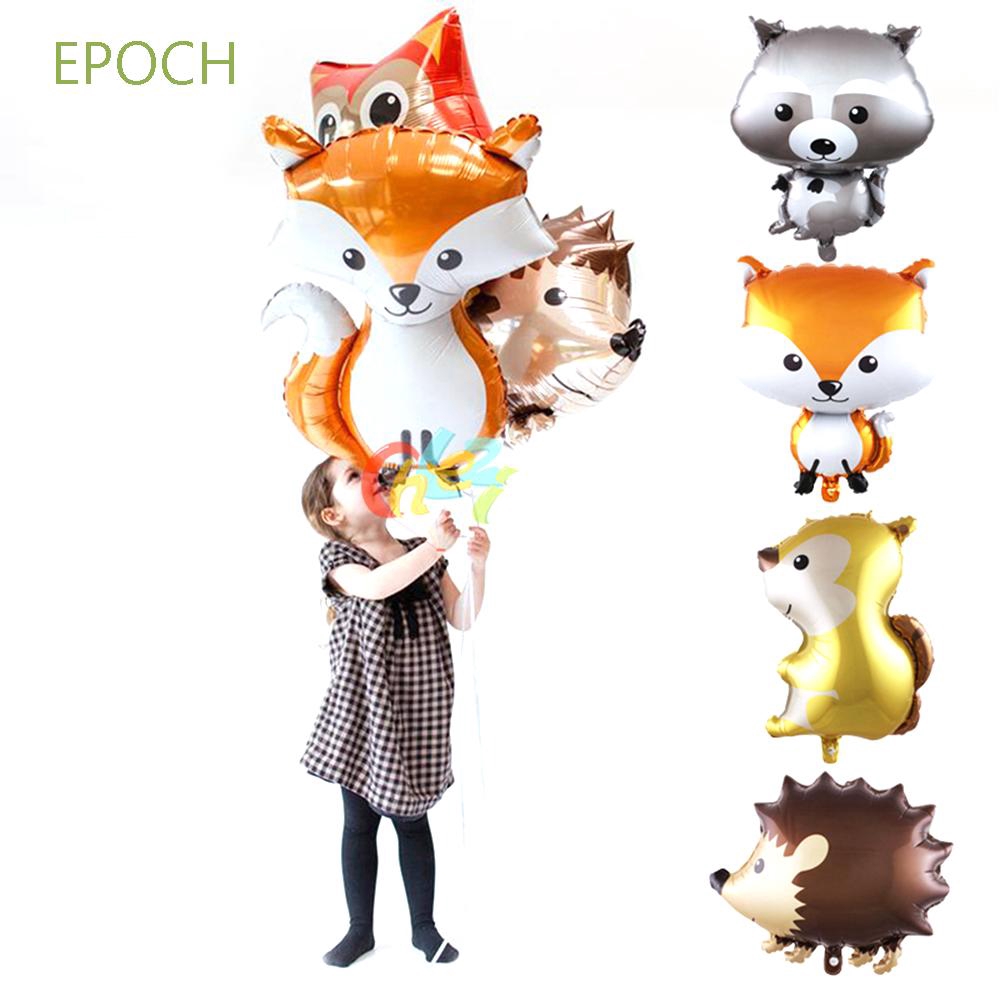 Bong bóng trang trí tiệc sinh nhật hình sóc/ cáo/ chồn tự chọn độc đáo