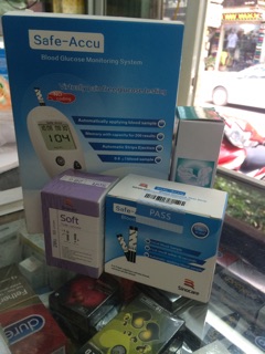Máy đo đường huyết Safe - Accu