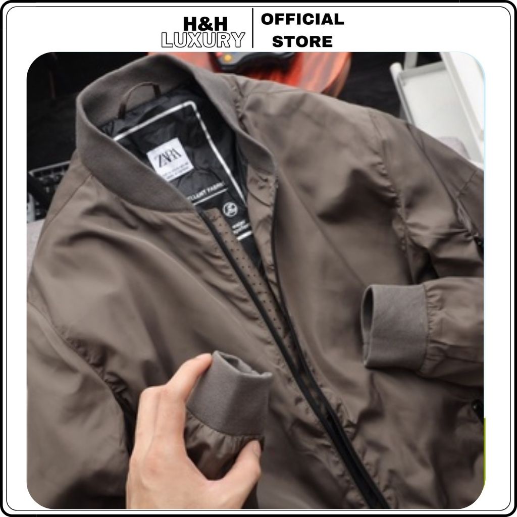 Áo khoác nam trung niên, áo jacket nam, áo khoác 2 lớp chống mưa, chống nắng, chống bụi cao cấp - H&H LUXURY