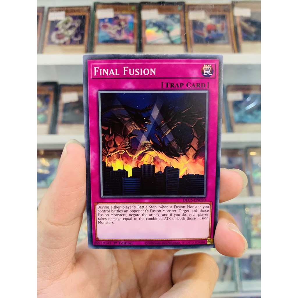 Thẻ Bài Lẻ YugiOh! Mã DLCS-EN020 - Final Fusion - Common - 1st Edition