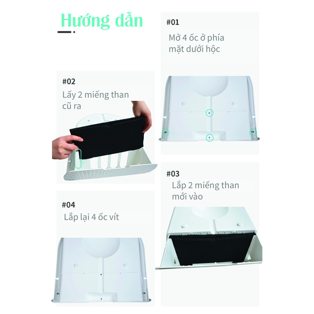 Than hoạt tính Khử mùi cho máy Catlink ( Pro X / Young )