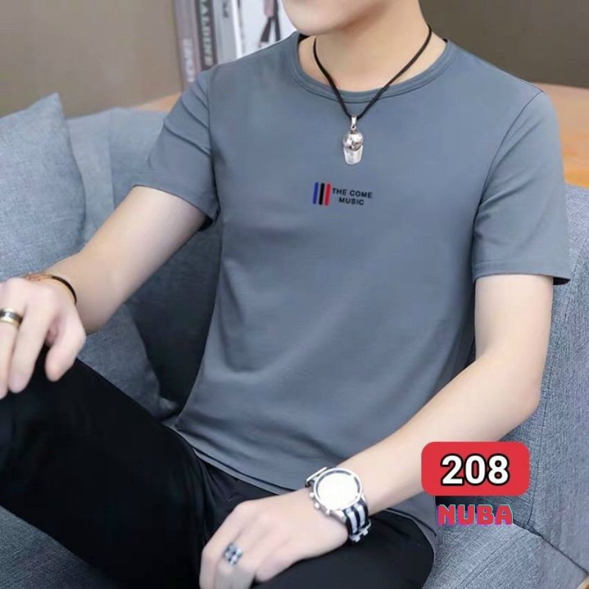 Áo thun nam cao cấp phong cách hàn quốc, áo phông AT 203 | BigBuy360 - bigbuy360.vn