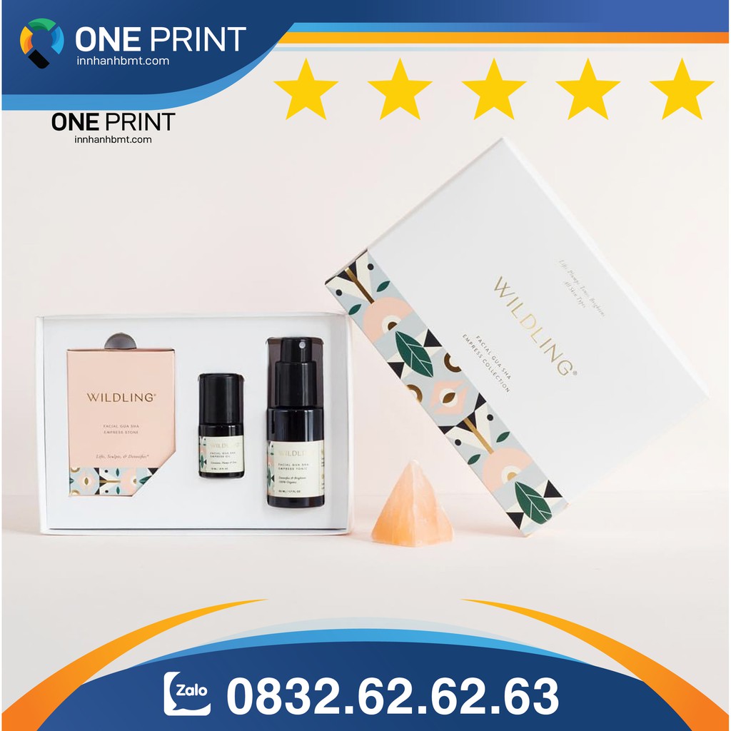 In hộp giấy theo thiết kế, kích thước, số lượng yêu cầu