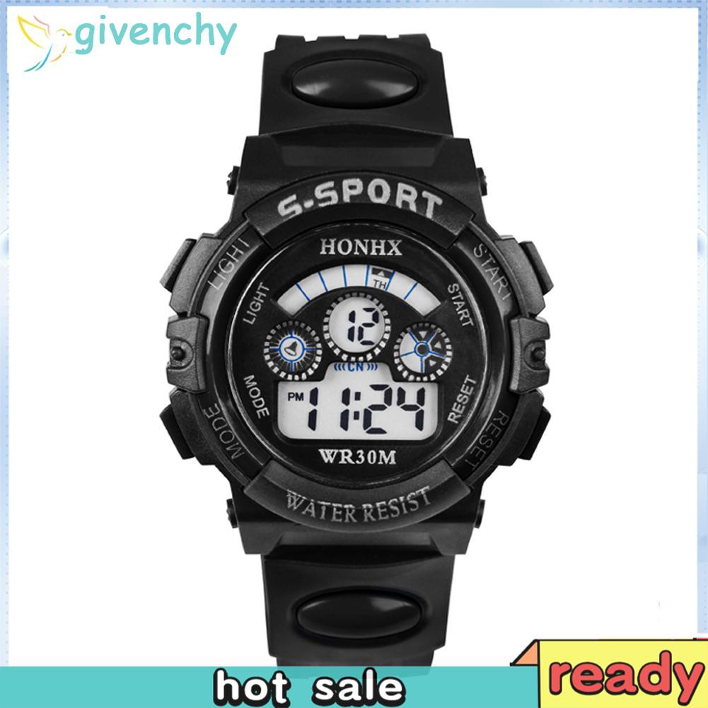 Đồng Hồ Điện Tử Đeo Tay Có Đèn LED Chống Thấm Nước Đa Năng Cho Bé Trai | BigBuy360 - bigbuy360.vn