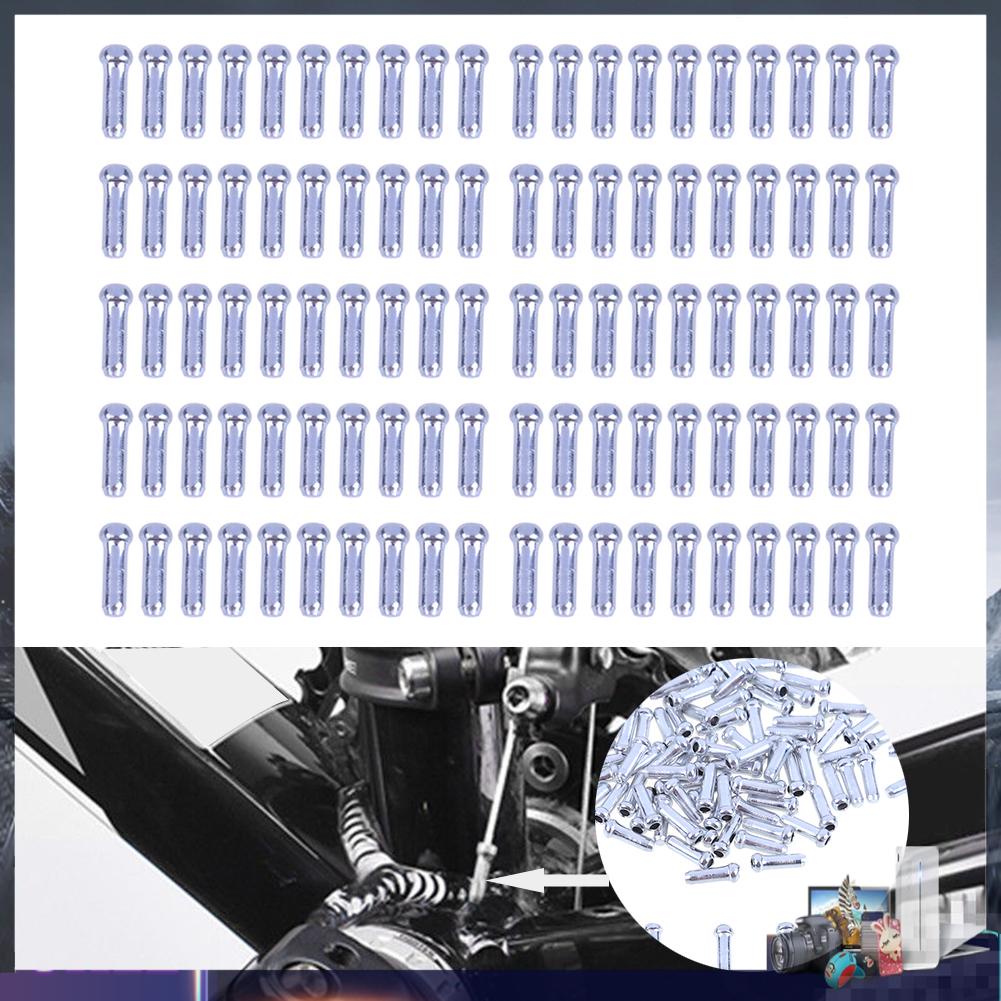 Set 100 đầu bọc dây phanh xe đạp