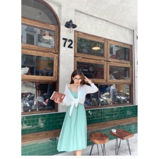 Váy 2 dây đũi ❤️FREESHIP❤️ Đầm 2 dây dáng xuông | BigBuy360 - bigbuy360.vn