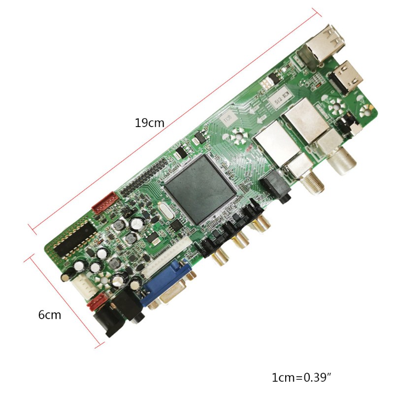 Bo Mạch Khuếch Đại Tín Hiệu Kỹ Thuật Số Wxnd T.S512.69 Qt526C Dvb-T2 Dvb-S2 Dvb-C