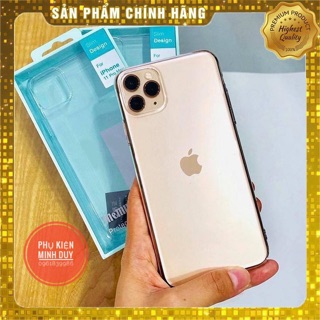 Ốp nhựa Memumi trong suốt cho các đời Iphone