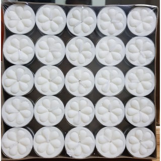 Hộp nến Tealight không khói 50 viên 4 giờ-1 viên