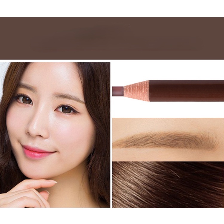 [Hàng mới về] Chì kẻ mày dạng xé Hengsi kháng nước chống mồ hôi không bị lem nhòe