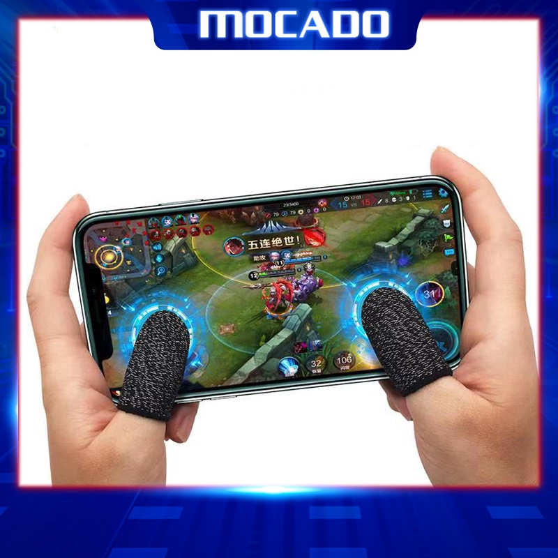 Bao tay chơi game siêu nhạy ff flydigi 4 5 pubg memo 2 ngón giá rẻ MOCADO BT01