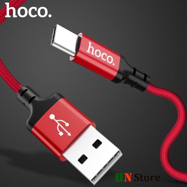 Cáp sạc nhanh bọc dù ⚡️CHÍNH HÃNG⚡️ Hoco X14 cho Iphone, Ipad /TypeC/Micro cực bền