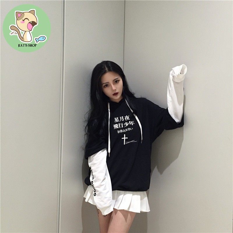 [Có sẵn] Áo hoodie Ulzzang Unisex | BigBuy360 - bigbuy360.vn