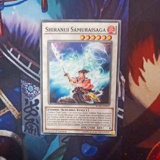 Thẻ bài Yugioh chính hãng Shiranui Samuraisaga - BOSH-EN053 - Common Unlimited