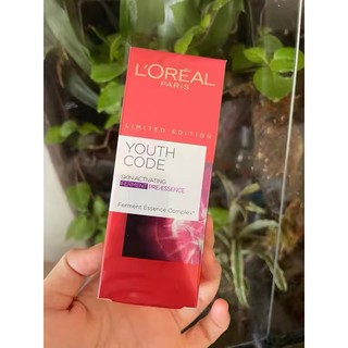 Hoạt chất dưỡng da tươi trẻ L'Oréal Youth Code Pre- Essence 30ml