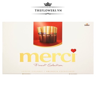 Kẹo socola merci nga hộp 250g chính hãng đức date t8/2022 pick now
