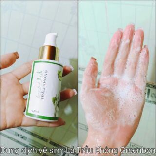 DUNG DỊCH VỆ SINH LÁ TRẦU KHÔNG GREENBON