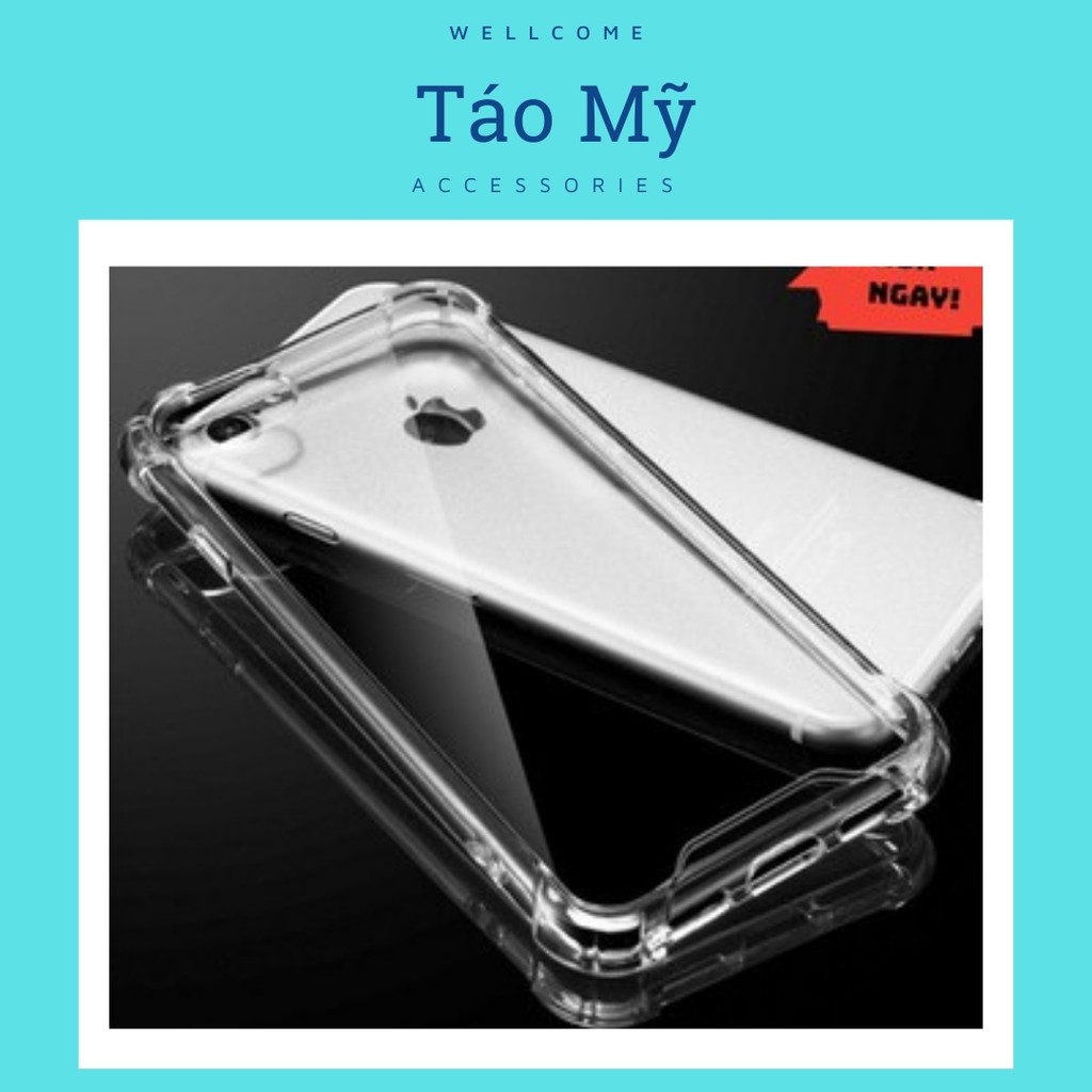 Ốp điện thoại Iphone silicone trong suốt chống sốc cho iPhone 6 , 67Plus, 8Plus , 11 Xsmax,11 Pro Max ,11 Pro