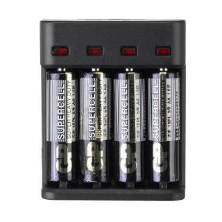 Bộ Sạc Pin 5v 4 Cổng Usb Cho Aa Aaa W/Sạc