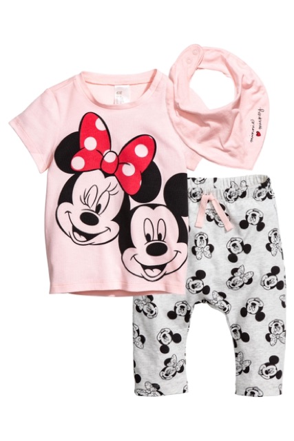Xd - Set mickey 3 chi tiết