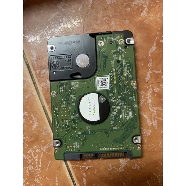 xác hdd laptop wd scorpio black wd5000bpkt sn wx21c6267331 không bảo hành