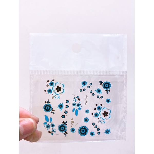 STICKER HOA / BƯỚM - XIE dụng cụ nail&amp;mi ♥️