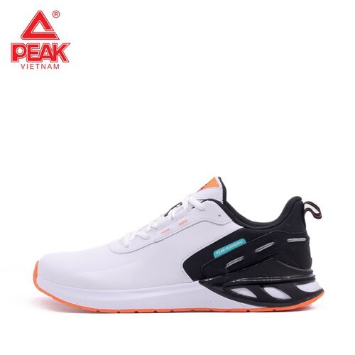 Giày Chạy Bộ PEAK Running E04307H Trắng Đen