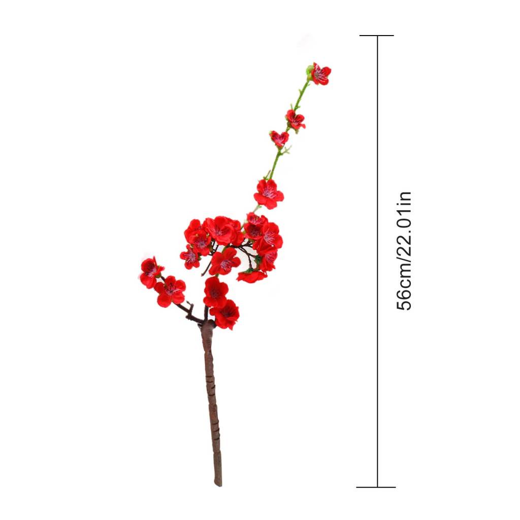 Hoa Anh Đào Giả Bằng Vải Lụa 56cm Dùng Trang Trí Phông Nền Chụp Ảnh