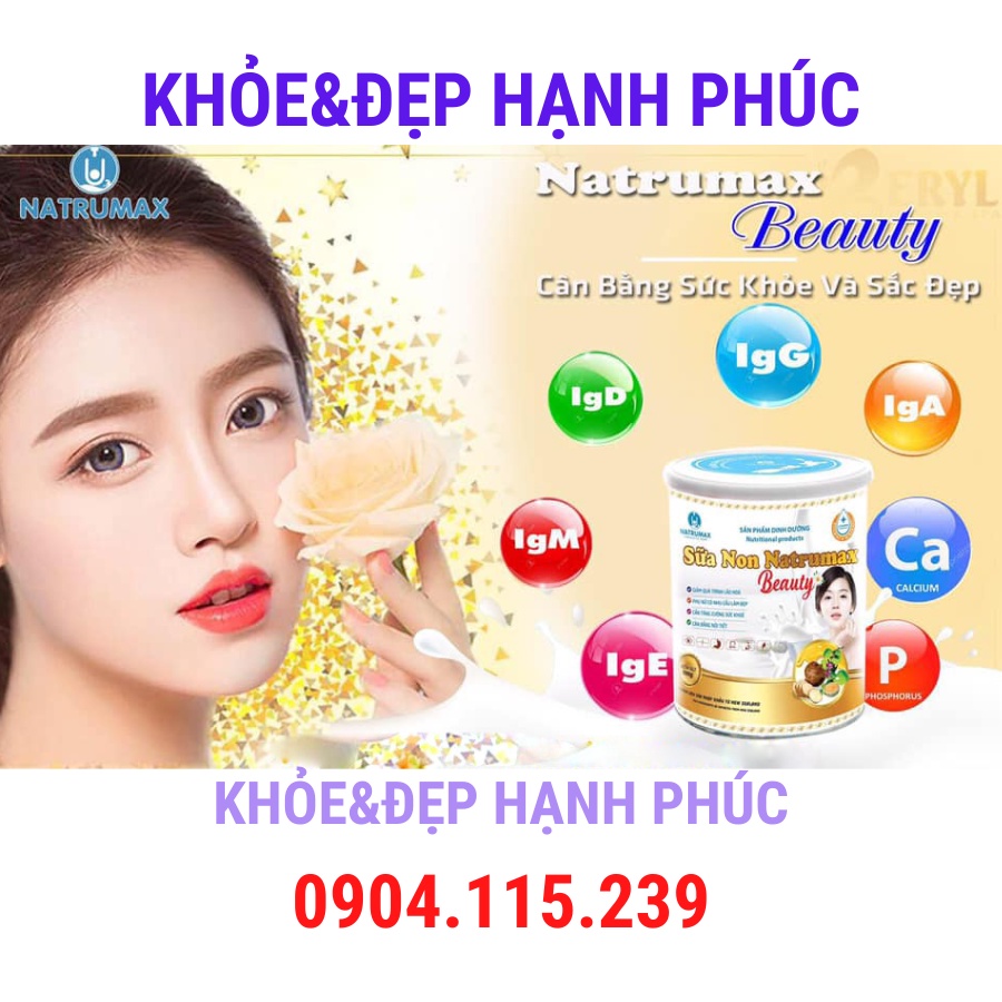 Sữa non natrumax hỗ trợ làm đẹp – 800 gr/hộp