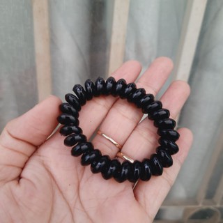 Combo 5 dây Lò xo cột tóc màu đen (cở to)