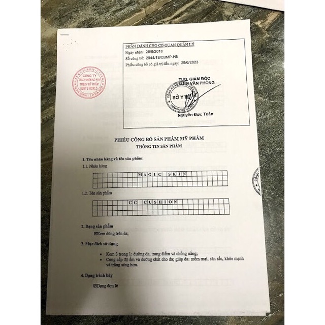 CC CUSHION kem trang điểm chống nắng Magicskin | BigBuy360 - bigbuy360.vn