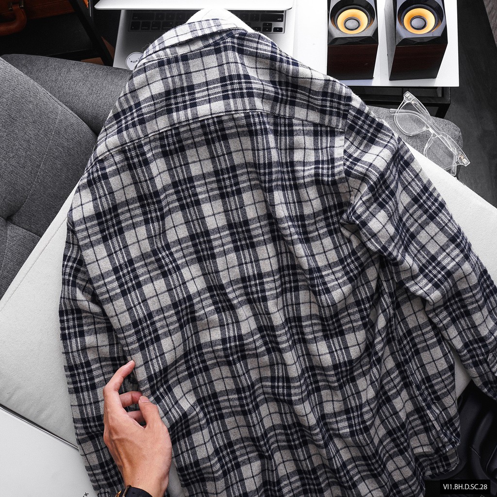 Áo sơ mi Flannel SCOT kẻ caro HÀNG VIỆT NAM XUẤT KHẨU | BigBuy360 - bigbuy360.vn
