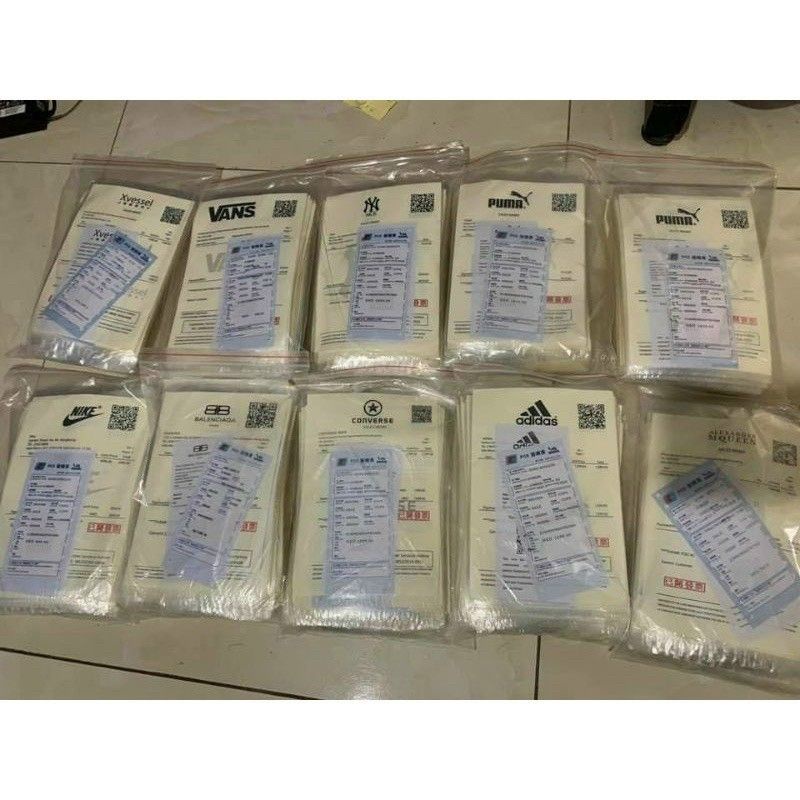 Sỉ bộ bill giấy tờ các loại