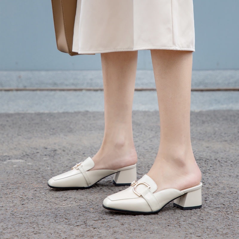 Giày Lười Đế Dày Thời Trang Mùa Hè Cho Nữ Size 34-40