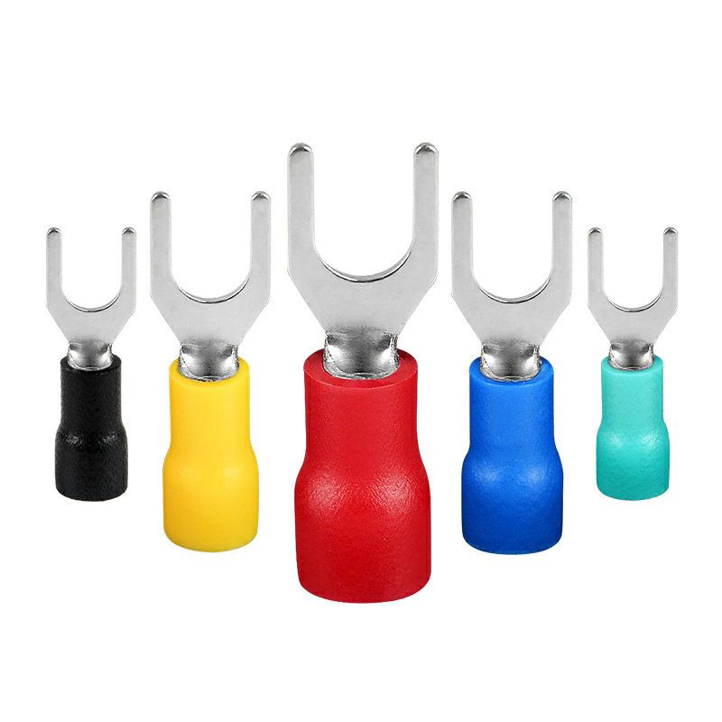 Đầu cốt chỉa bọc nhựa  - Đầu cos chữ Y - Đầu cos chẻ - Đầu cos chỉa phủ nhựa / 1.25-3 / 1.25-4 / 2-3 / 2-4