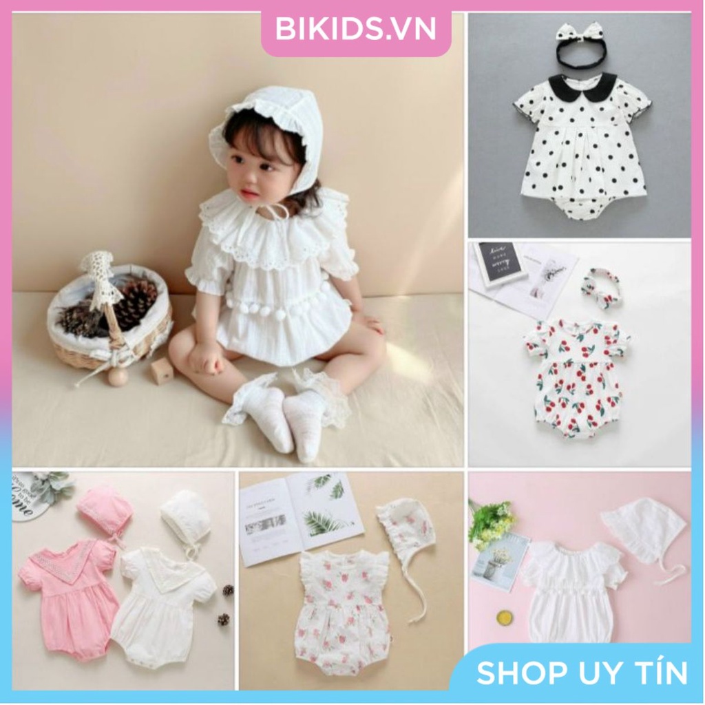Body Váy Kèm Băng Đô/Mũ Cho Bé Siêu Xing ( nhiều mẫu )
