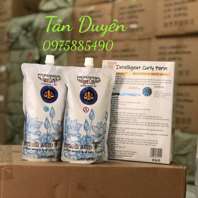 Thuốc uốn Tóc  Hydro Acid [Freeship] không quan tâm mềm hóa