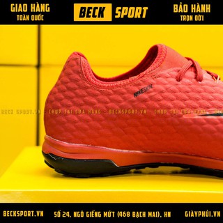 Giày Bóng Đá TQ Hypervenom 3 Đỏ Cổ Chun TF
