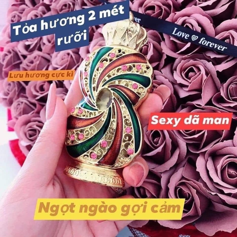 Tinh dầu nước hoa dubai nội địa TANASUK- ngọt ngào - Gợi cảm-Quyến rũ số 1