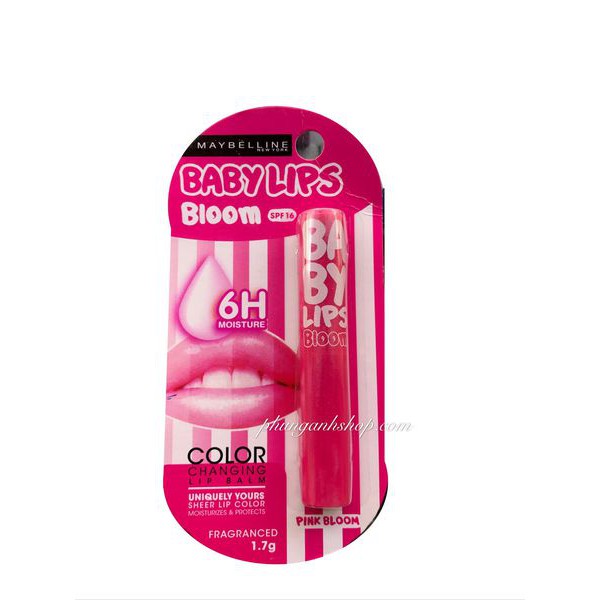 Son dưỡng môi maybelline babylips bloom