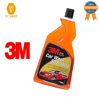 {Nước rửa xe bọt tuyết đậm đặc 3M} Car Wash Shampoo 1 lít 305860 (không hại da tay và không ảnh hưởng tới sơn xe ).