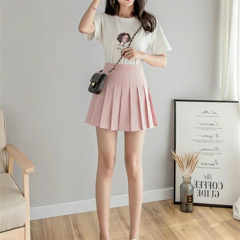 Chân Váy Xoè Xếp Ly Tennis Skirt - Ngắn - Lưng Cao, Đen, Nâu Trắng - Vải Đẹp Tuyết Mưa Cao Cấp Dễ Thương Cá Tính Tiktok